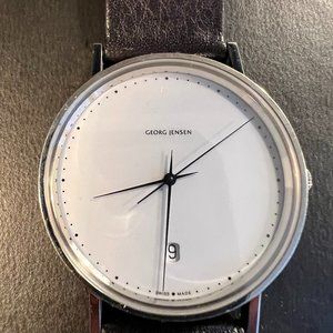 Georg Jensen 38mm  Stainless Koppel Watch